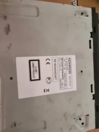 Radio CD Kenwood Negro