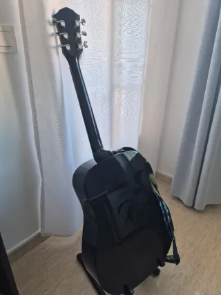 Guitarra Acústica Fender FA-125 Negra