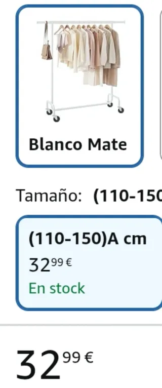 SONGMICS Burro Ropa con Ruedas