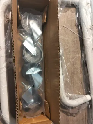 SONGMICS Burro Ropa con Ruedas