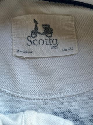 Polo Scotta Blanco Talla XL
