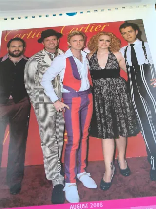 Calendario Scissor Sisters 2008