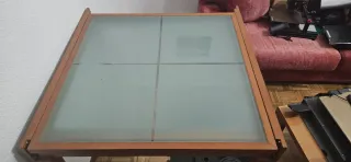 Sillas comedor madera y tela rosa