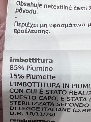 Piumino Max Mara donna rosa