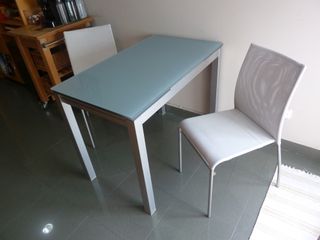 Sillas Cocina Gris Textiline