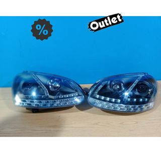 KJ FAROS PARA VOLKSWAGEN VW GOLF 5 03-08 LUZ DIURNA LED NEW