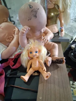 Lote de Muñecas Bebé y Niña