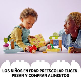 LEGO 10983 Duplo Mercado Orgánico con Piezas de Fr