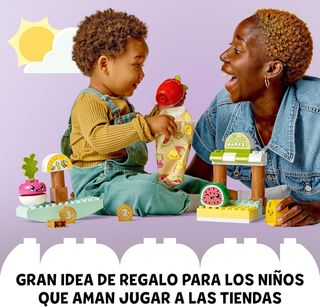 LEGO 10983 Duplo Mercado Orgánico con Piezas de Fr