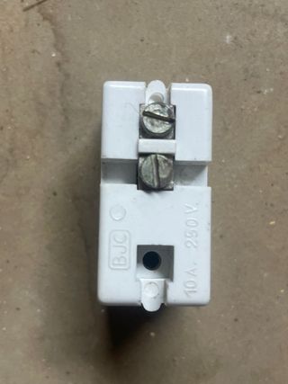 Lote 15 Pulsadores BJC Linial Blancos