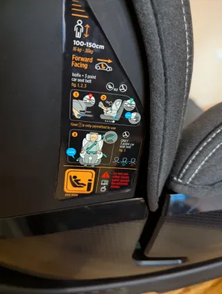 Silla coche Be Cool Space con Isofix 16-36kg