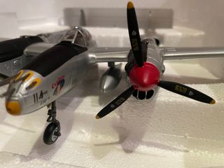 1:48 FRANKLIN MINT P-38 OLD RUSTY AVION
