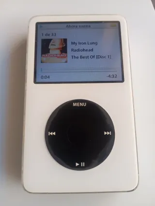iPod Classic 5.5 Gen 80GB Blanco