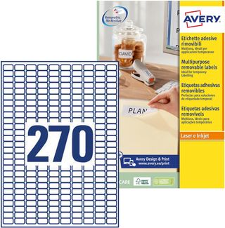 Avery Italia L4730REV-25 Etichette adesive carta b