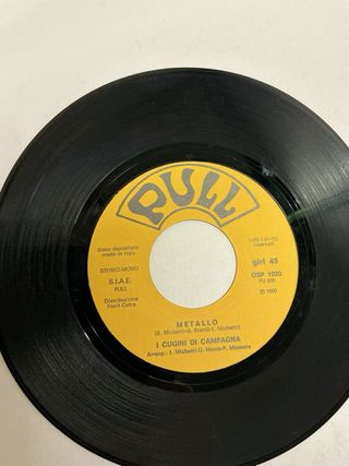 I Cugini di Campagna 45 giri No Tu No