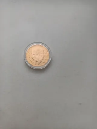 Moneda 10 Pesos Oro Hidalgo México 1959