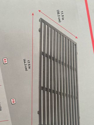 Parrilla Weber Hierro Fundido SIN ESTRENAR