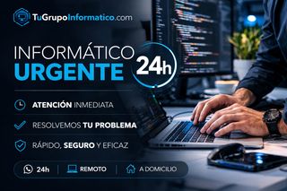 Servicio Técnico y Soporte Informático Urgente 24h