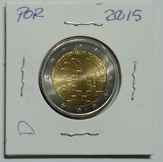 Moneda 2€ Portugal 2015 Cruz Roja