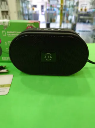 Altavoz Ziu Loop Bluetooth Negro