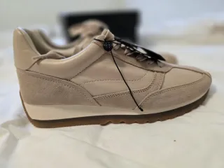 Zapatillas Massimo Dutti Beige Mujer