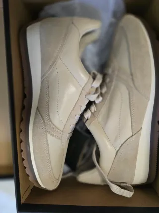 Zapatillas Massimo Dutti Beige Mujer