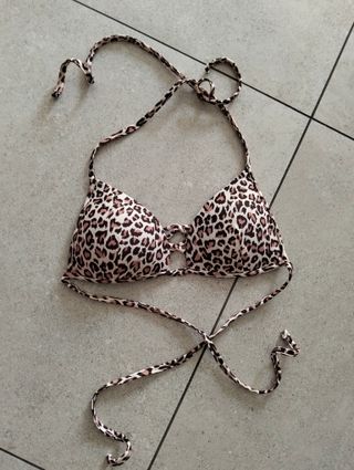 Top Bikini Animal Print