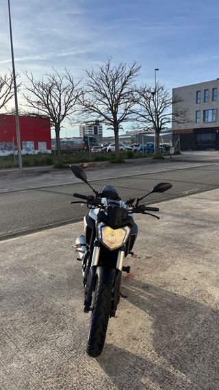 Yamaha MT-125 Naked Gris y Azul
