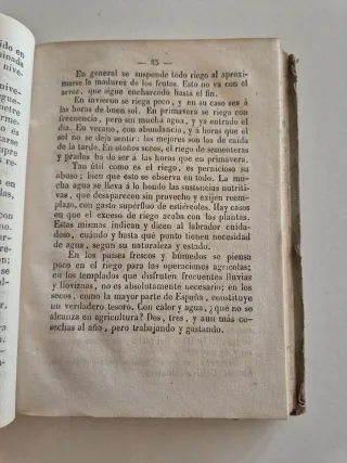 Manual de agricultura Alejandro Olivan 1875 *