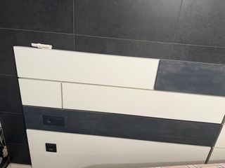 Cabecero de cama 2 partes