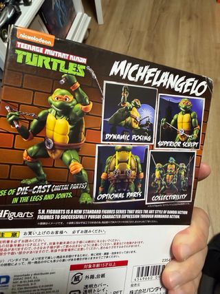 Figuras Tortugas Ninja SH Figuarts (Set de 4)