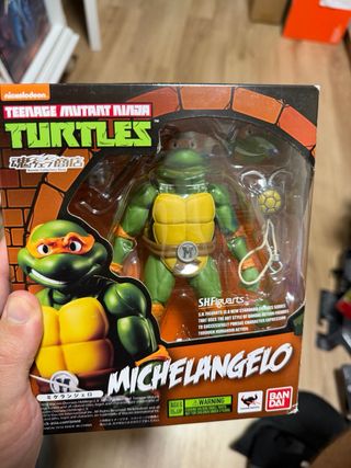 Figuras Tortugas Ninja SH Figuarts (Set de 4)