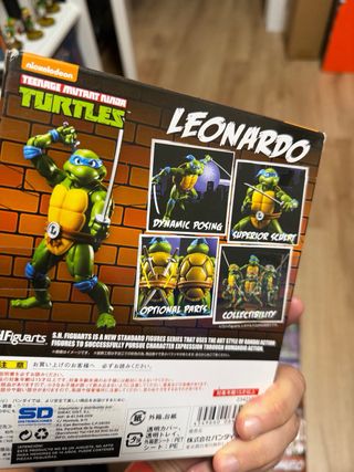 Figuras Tortugas Ninja SH Figuarts (Set de 4)