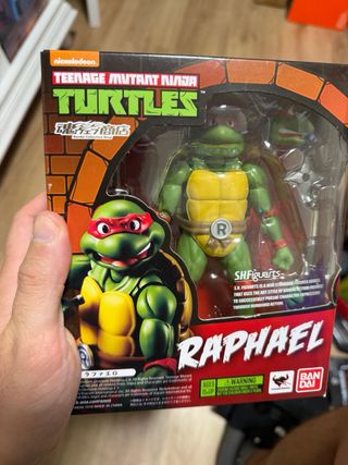 Figuras Tortugas Ninja SH Figuarts (Set de 4)