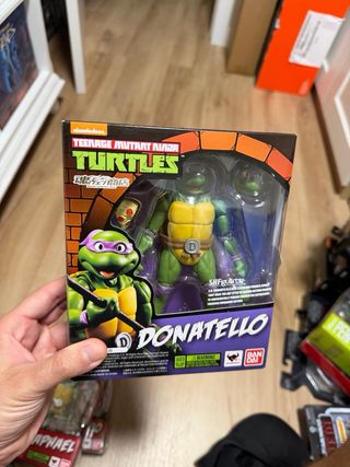 Figuras Tortugas Ninja SH Figuarts (Set de 4)