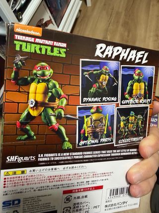 Figuras Tortugas Ninja SH Figuarts (Set de 4)