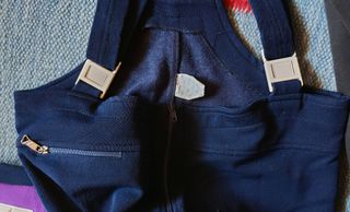 Pantalones de esquí vintage con tirantes