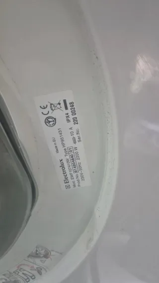 Placa y frontal lavadora Electrolux EWF107410W