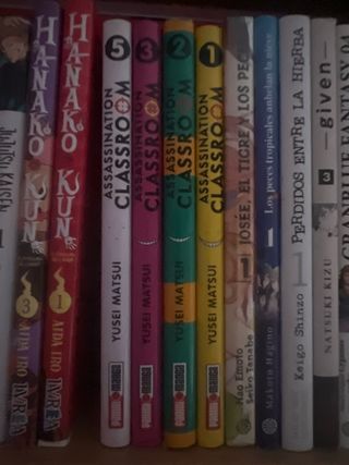 1,2,3 y 5 Assassination Classroom