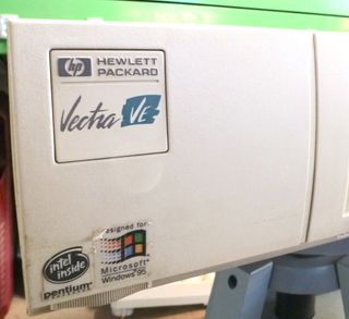 Retro PC HP Vectra VE 5/100 desktop. Pentium 100