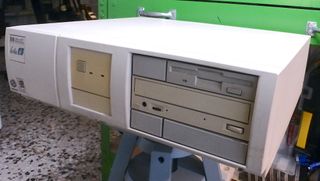 Retro PC HP Vectra VE 5/100 desktop. Pentium 100