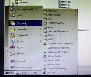 Retro PC HP Vectra VE 5/100 desktop. Pentium 100