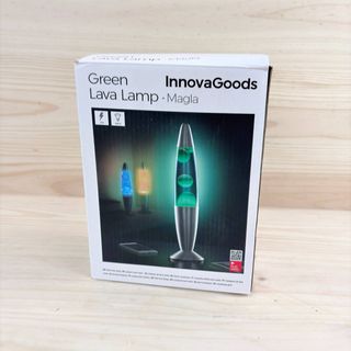 InnovaGoods® Lámpara de Lava Verde