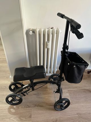 Andador Scooter de Rodillas Negro