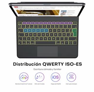 NUEVO OMOTON Funda Teclado iPad Air 13 M4