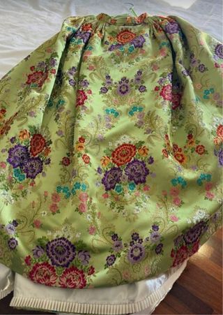 Conjunto Fallera Infantil Flores