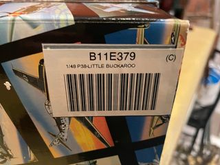 1:48 FRANKLIN MINT MAQUETA P-38 LITTLE BUCKAROO