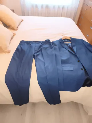 Traje de chaqueta azul hombre Talla M