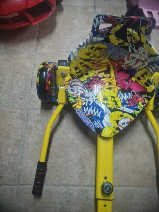 Patín Eléctrico Hoverboard Amarillo