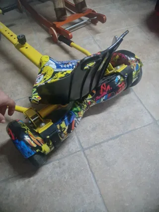 Patín Eléctrico Hoverboard Amarillo